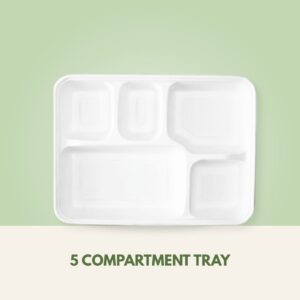 5 Compartment Tray
